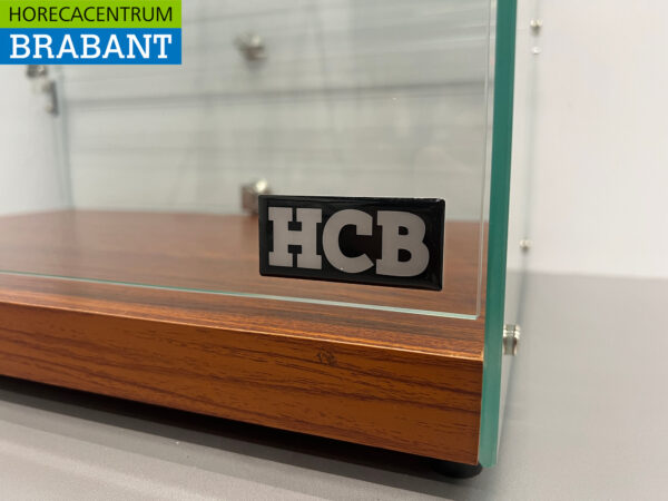 Glass set-up display case 50 liters 55,4 cm Horeca - Image 5