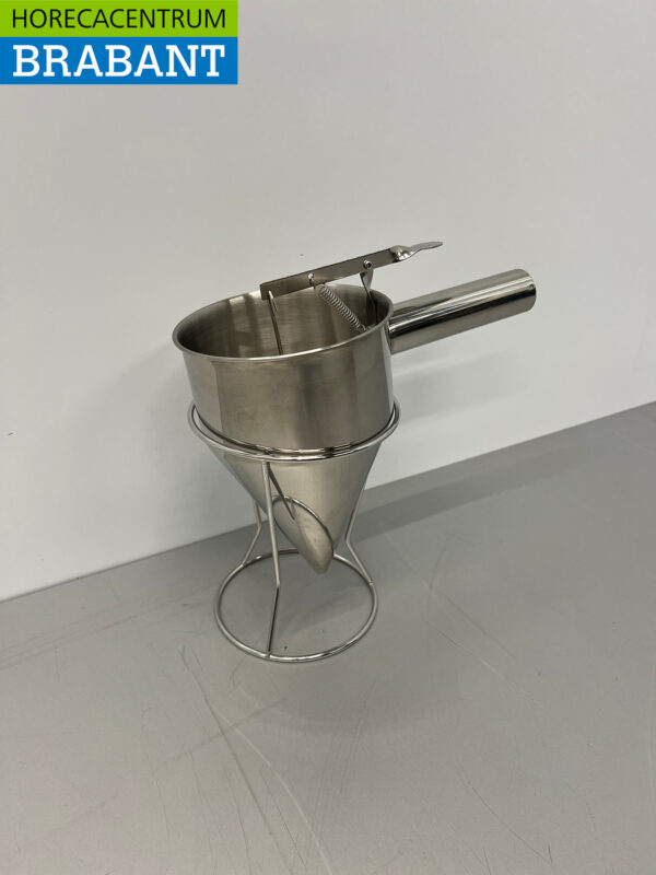 Stainless steel HCB Portioning Funnel Filling Dispenser Bakery Catering - Image 3