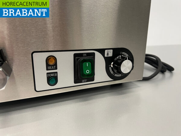 Stainless steel HCB Bain marie 6 x 1/6 GN 230V Horeca - Image 7