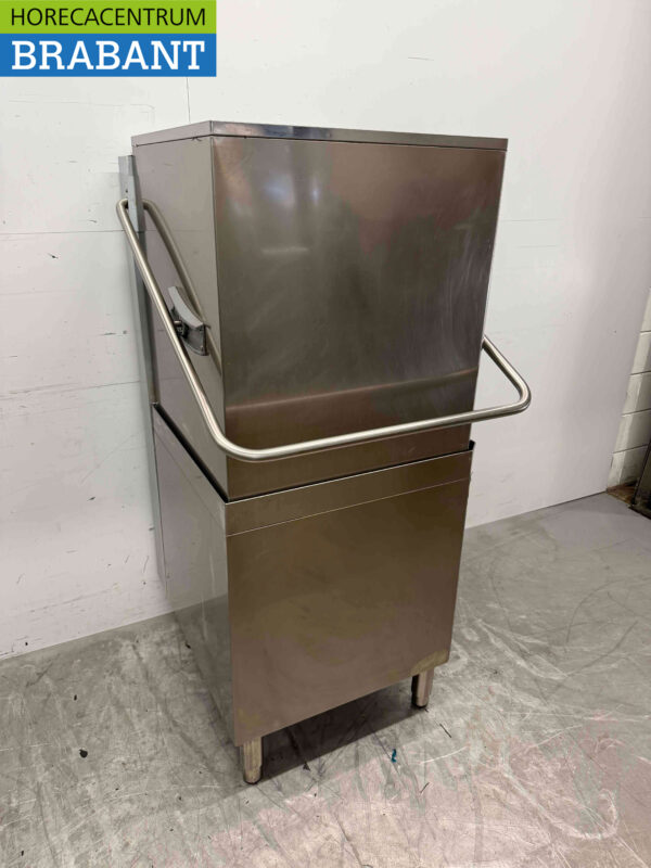 Stainless steel Zanussi HHT8 Sliding dishwasher 400V Catering - Image 3