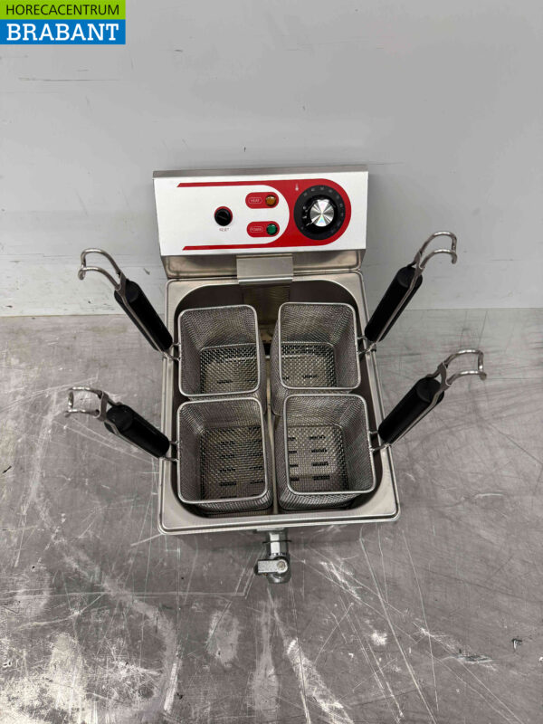 Stainless steel Electric Pasta Cooker Pasta 4 baskets 230V Catering (kopie) - Image 5
