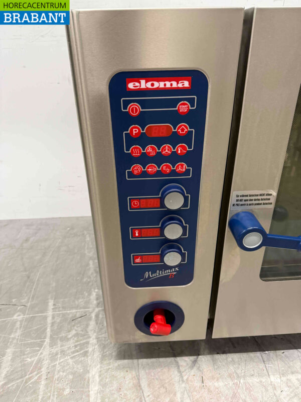 Stainless steel Eloma Multimax Combi steamer 7 x 1/1 GN 400V Horeca - Image 4