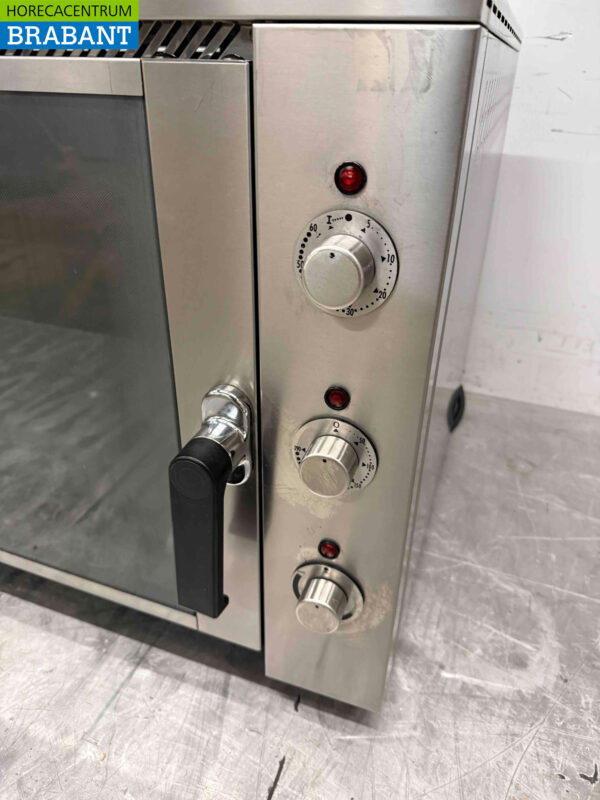 Stainless steel Garbin Hot air oven 4 x 1/1 GN 400V Horeca - Image 4