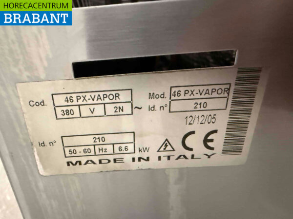 Stainless steel Garbin Hot air oven 4 x 1/1 GN 400V Horeca - Image 6