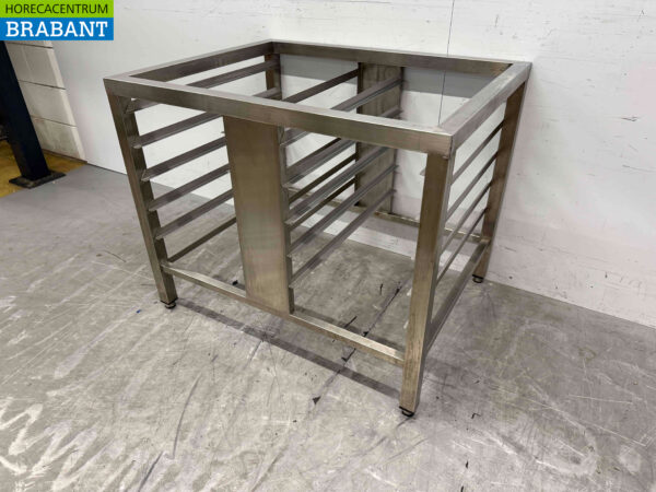 Stainless steel base for steamer, oven 90 x 70 x 74.5 cm Catering - Image 2