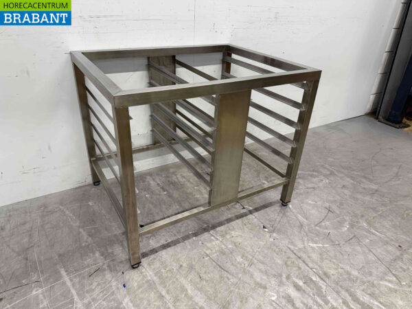 Stainless steel base for steamer, oven 90 x 70 x 74.5 cm Catering - Image 3