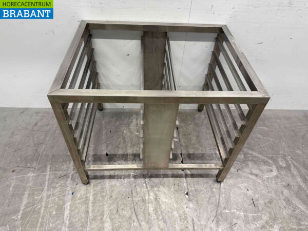 Stainless steel base for steamer, oven 90 x 70 x 74.5 cm Catering - Image 4