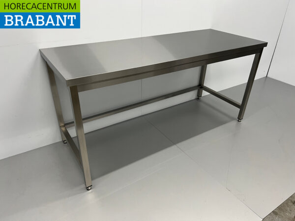 Stainless Steel Work Table Premium-line 180 x 70 x 85 cm Catering - Image 3