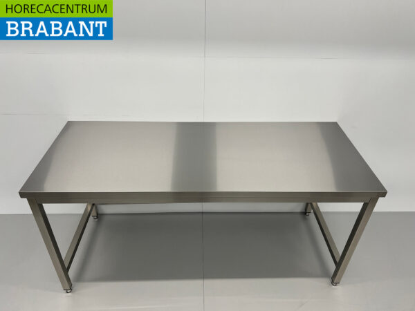 Stainless Steel Work Table Premium-line 180 x 70 x 85 cm Catering - Image 4
