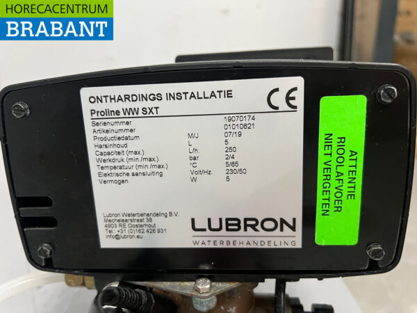 Pentair Automatic Water Softener 230V Horeca (kopie) - Image 5