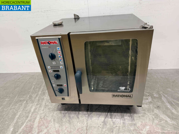 Stainless steel Rational CMP 61 Combisteamer Steamer 6 x 1/1 GN/gastronorm 400V Horeca