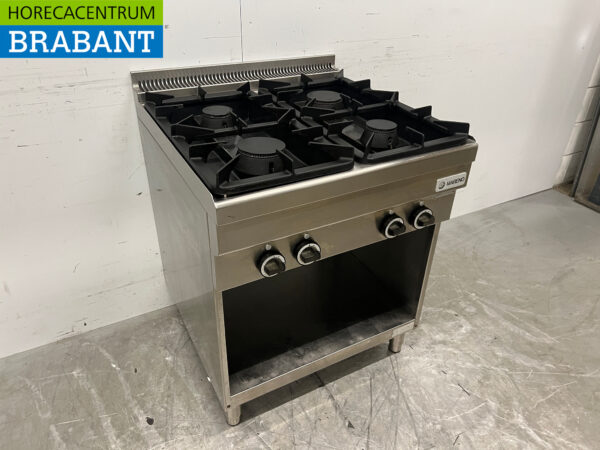 Stainless steel Mareno 4 burner stove 70 cm Horeca - Image 3