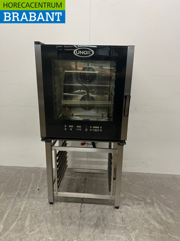 Stainless steel Unox XVC505E Steamer Combisteamer 7 x 1/1 GN 400V Horeca