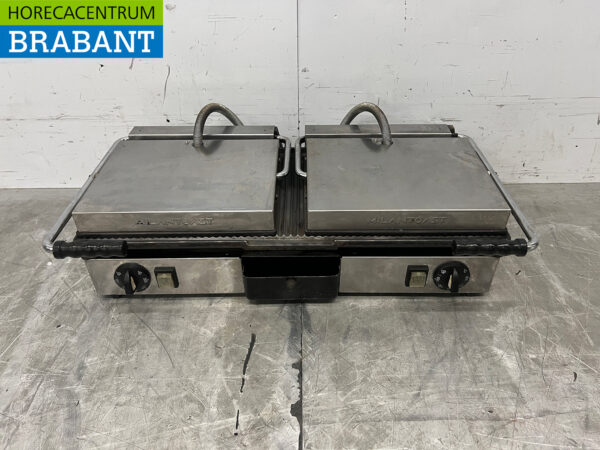 Stainless steel Milan Toast Double Contact Grill Panini Grill 230V Catering