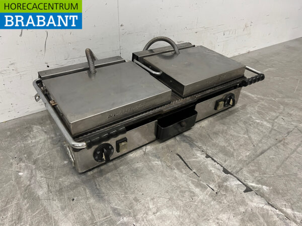 Stainless steel Milan Toast Double Contact Grill Panini Grill 230V Catering - Image 3