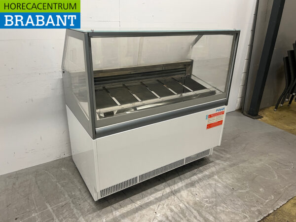 Polar UA058 Scoop ice cream display case 6 trays 230V Catering - Image 3
