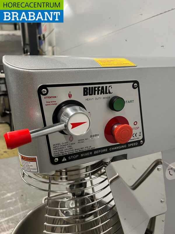 Buffalo GJ461 Planet Mixer Mixer Cutter stainless steel tub 29 liters 230V Catering - Image 7