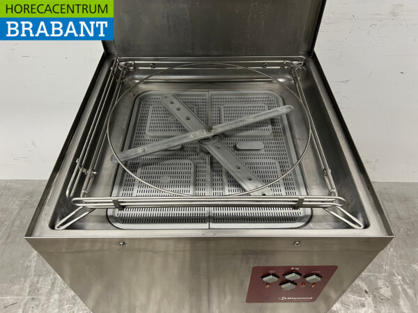 Stainless steel Diamond Sliding dishwasher 400V Catering - Image 4