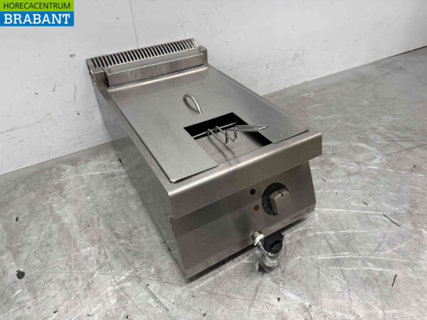 Stainless steel Zanussi Top Stove Deep Fryer 12 liter 400V Catering - Image 3