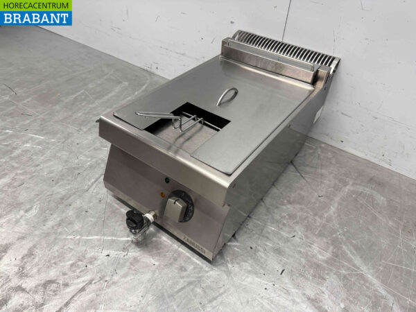 Stainless steel Zanussi Top Stove Deep Fryer 12 liter 400V Catering - Image 4