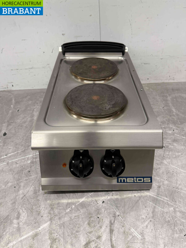 Stainless steel Olis 2 burner electric stove stove 40 cm 400V Horeca