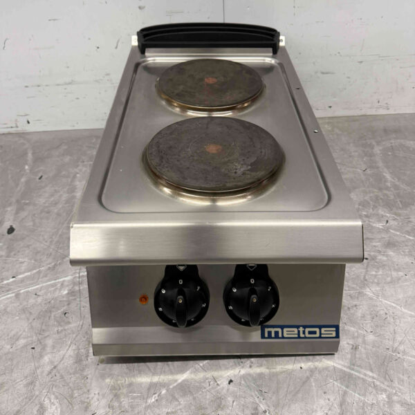 Stainless steel Olis 2 burner electric stove stove 40 cm 400V Horeca