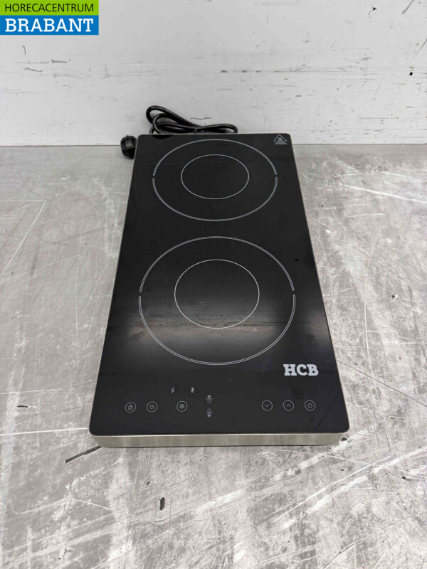 Stainless steel Induction stove stove 2 burners 3.5 kW 230V Horeca