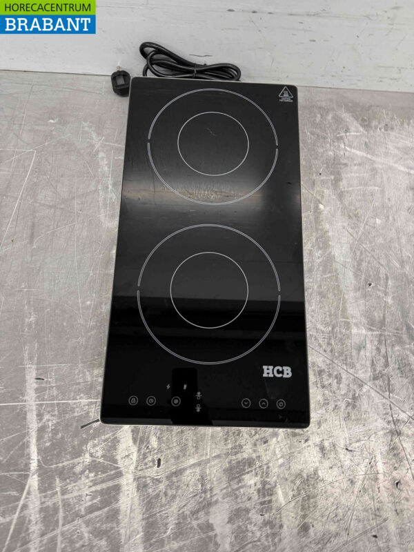 Stainless steel Induction stove stove 2 burners 3.5 kW 230V Horeca - Image 4