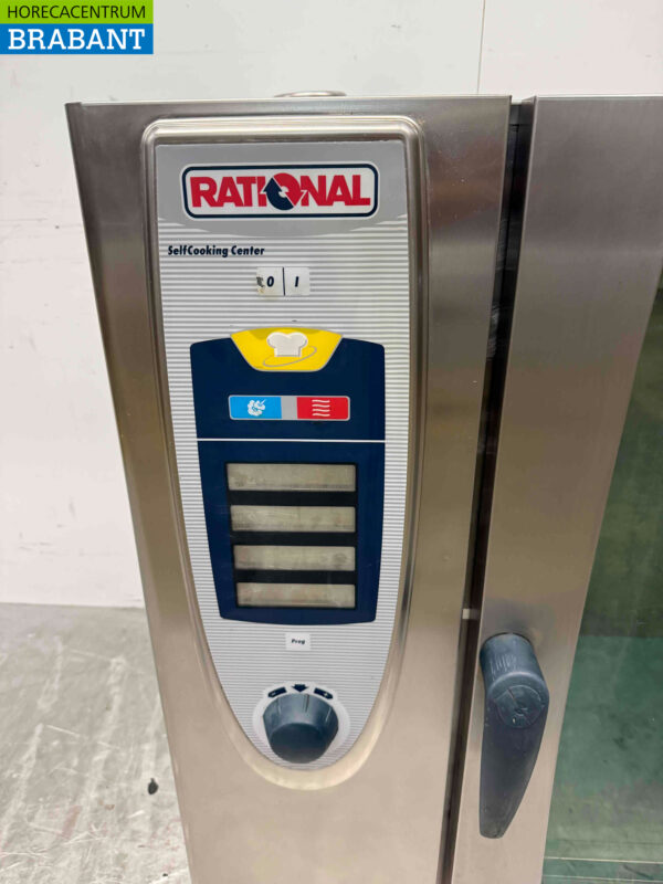 Stainless steel Rational SCC 101 SelfCookingCenter with extractor hood 6 x 1/1 GN 400V (copy) - Image 4