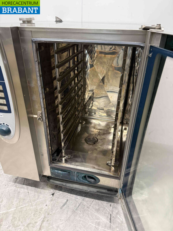 Stainless steel Rational SCC 101 SelfCookingCenter with extractor hood 6 x 1/1 GN 400V (copy) - Image 5