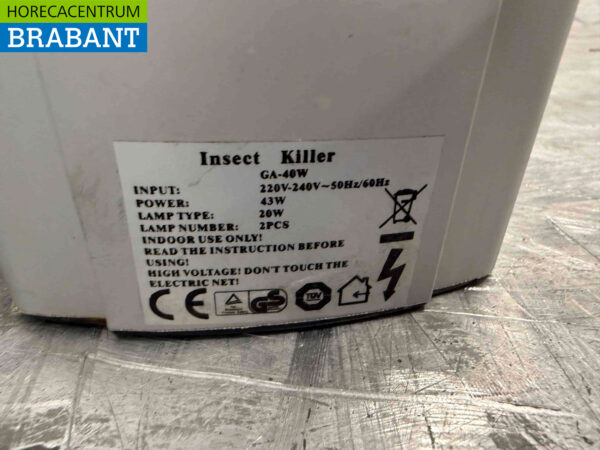GGG Fly lamp 20 watt 230V Catering - Image 4