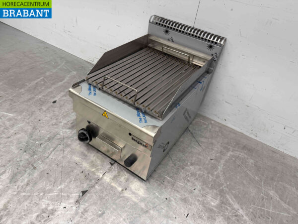 MBM stainless steel Lava grill 40 cm GAS Catering - Image 4