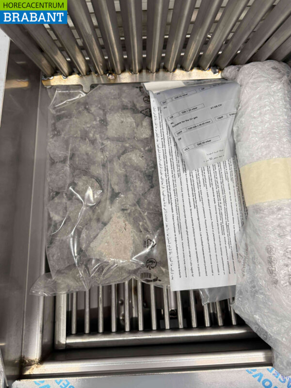 MBM stainless steel Lava grill 40 cm GAS Catering - Image 5