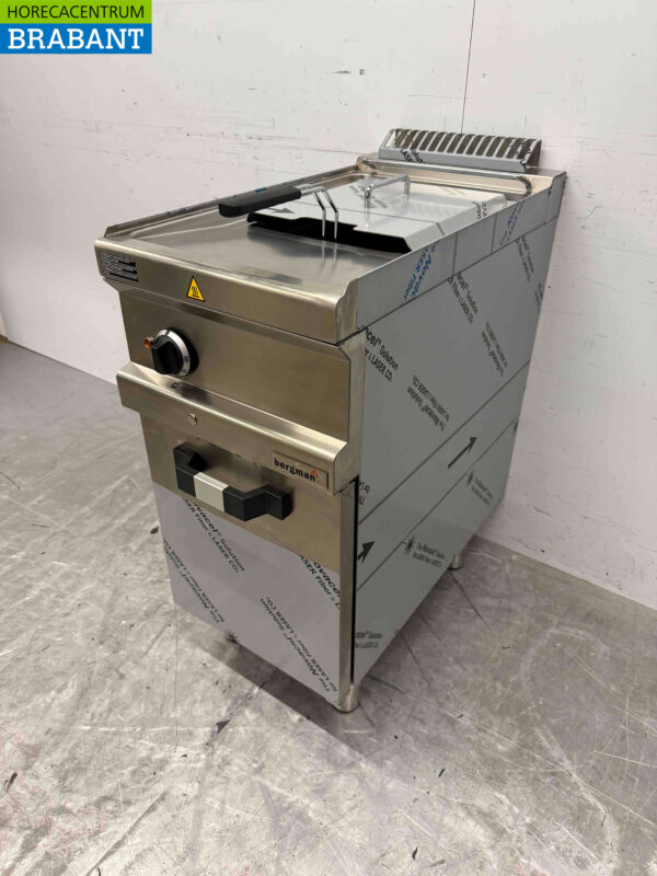 Stainless steel MBM Fryer Deep fryer 15 liter 400V Horeca - Image 4