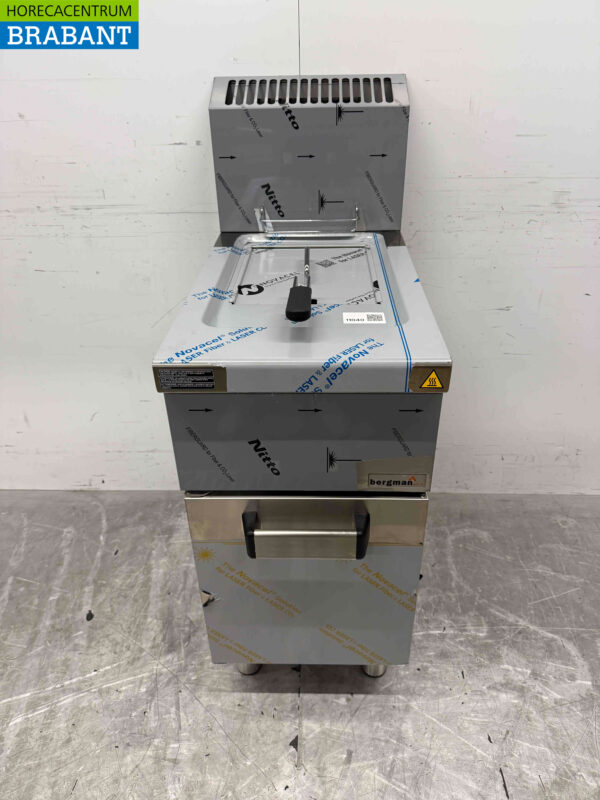 MBM stainless steel deep fryer 14 liters 13 kW GAS Catering