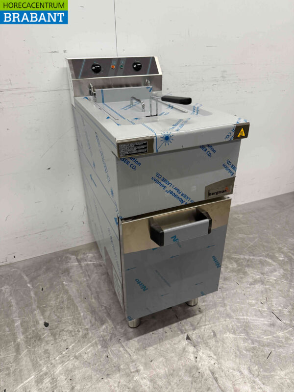 Stainless steel MBM Fryer Deep fryer 15 liter 400V Horeca - Image 3