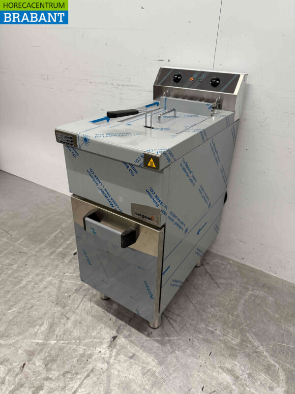 Stainless steel MBM Fryer Deep fryer 15 liter 400V Horeca - Image 4