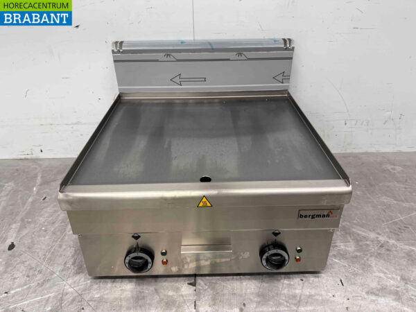 MBM stainless steel griddle 60 cm 400V Horeca
