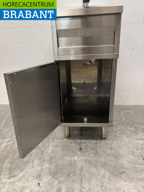 Stainless steel deep fryer 12 liters 400V Horeca - Image 4