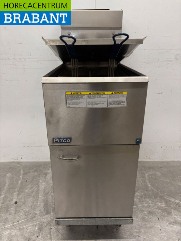 Stainless steel Pitco 35C Deep fryer fryer 18 liters Natural gas GAS Catering