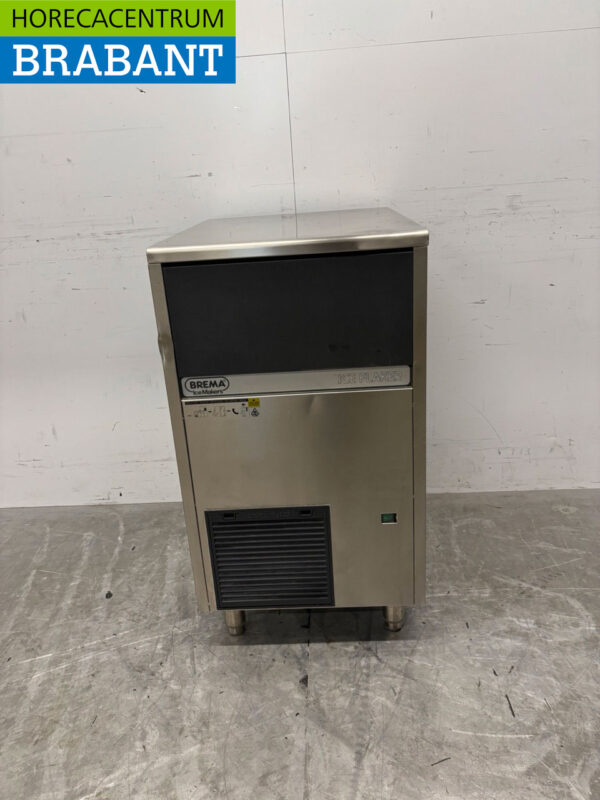Stainless steel Brema GB 903 A HC Peeling ice machine 113 kg per day 230V Horeca