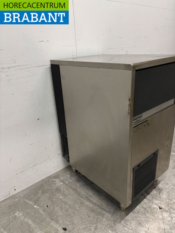 Stainless steel Brema GB 903 A HC Peeling ice machine 113 kg per day 230V Horeca - Image 3