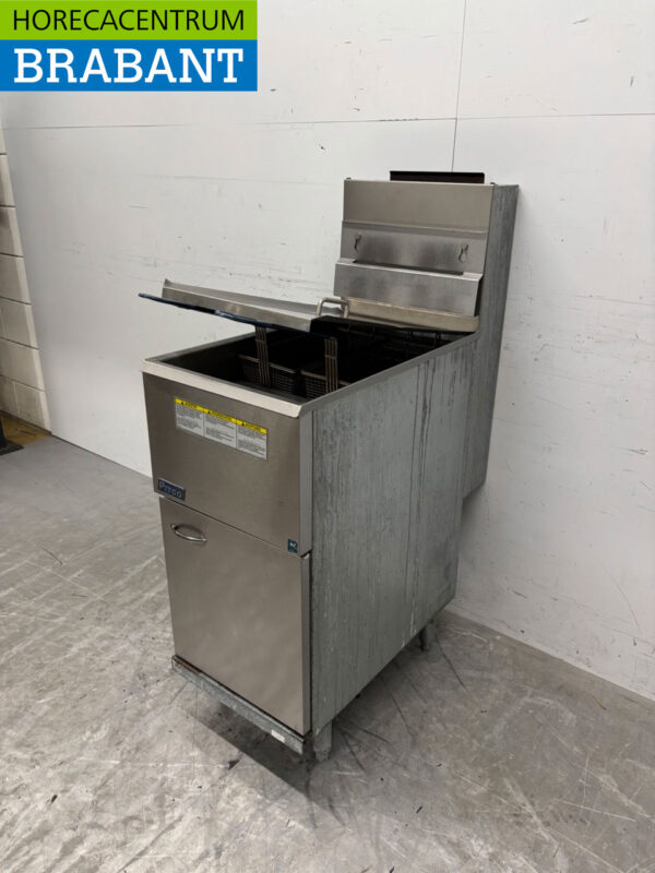 Stainless steel Pitco 35C Deep fryer fryer 18 liters Natural gas GAS Catering - Image 2