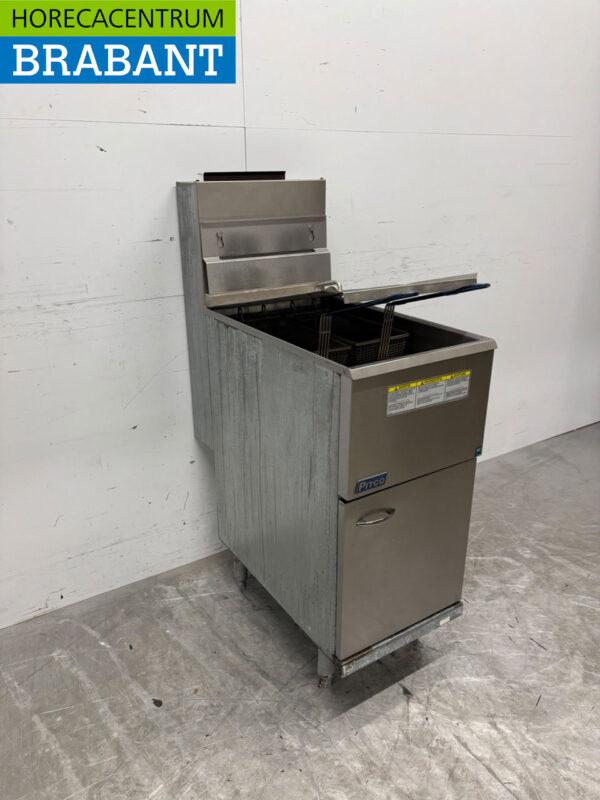 Stainless steel Pitco 35C Deep fryer fryer 18 liters Natural gas GAS Catering - Image 3