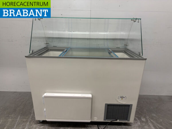 Mobile Combisteel Java Scoop ice cream display case 8 trays 230V Horeca - Image 6
