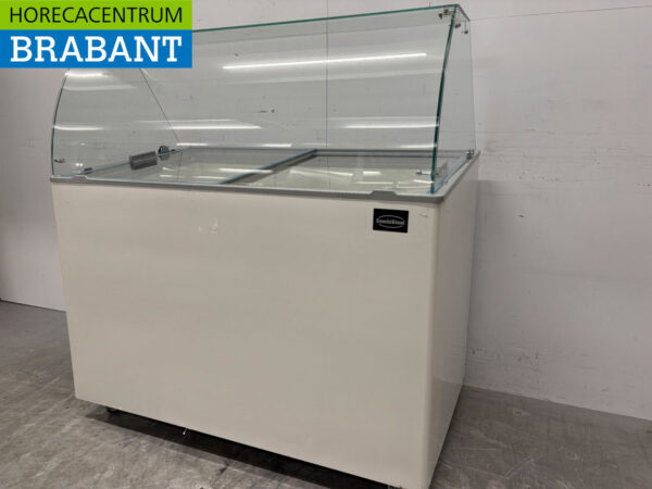 Mobile Combisteel Java Scoop ice cream display case 8 trays 230V Horeca - Image 3