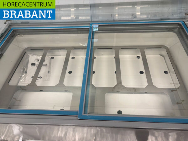 Mobile Combisteel Java Scoop ice cream display case 8 trays 230V Horeca - Image 6