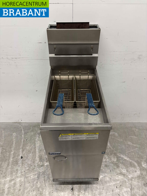 Stainless steel Pitco 35C Deep fryer fryer 18 liters Natural gas GAS Catering - Image 3