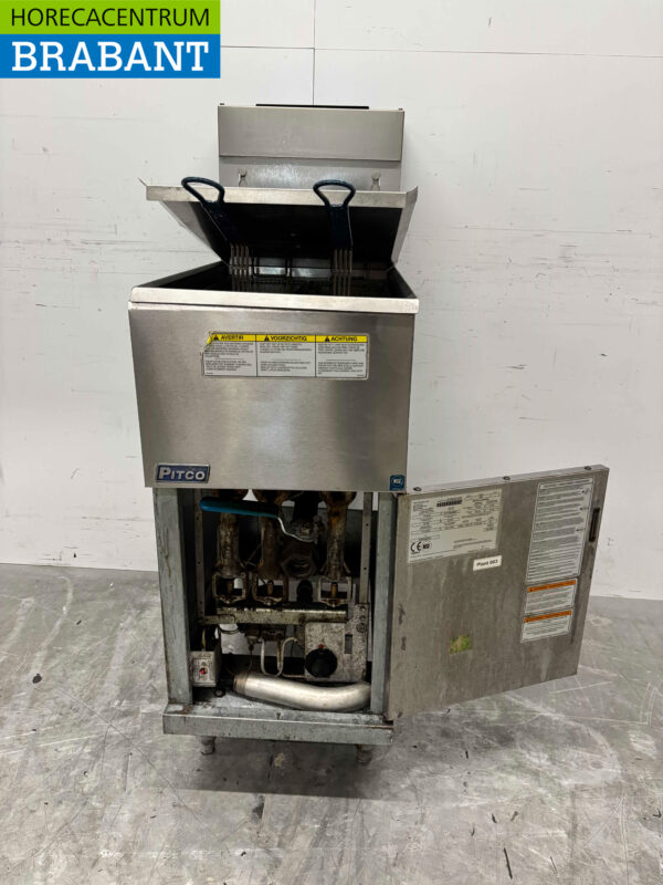 Stainless steel Pitco 35C Deep fryer fryer 18 liters Natural gas GAS Catering - Image 4