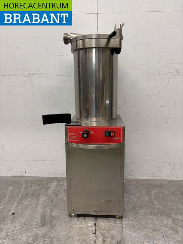 Stainless steel PSV Villa 25Fill can stopper sausage filler 25 ltr 400V Butchery Catering